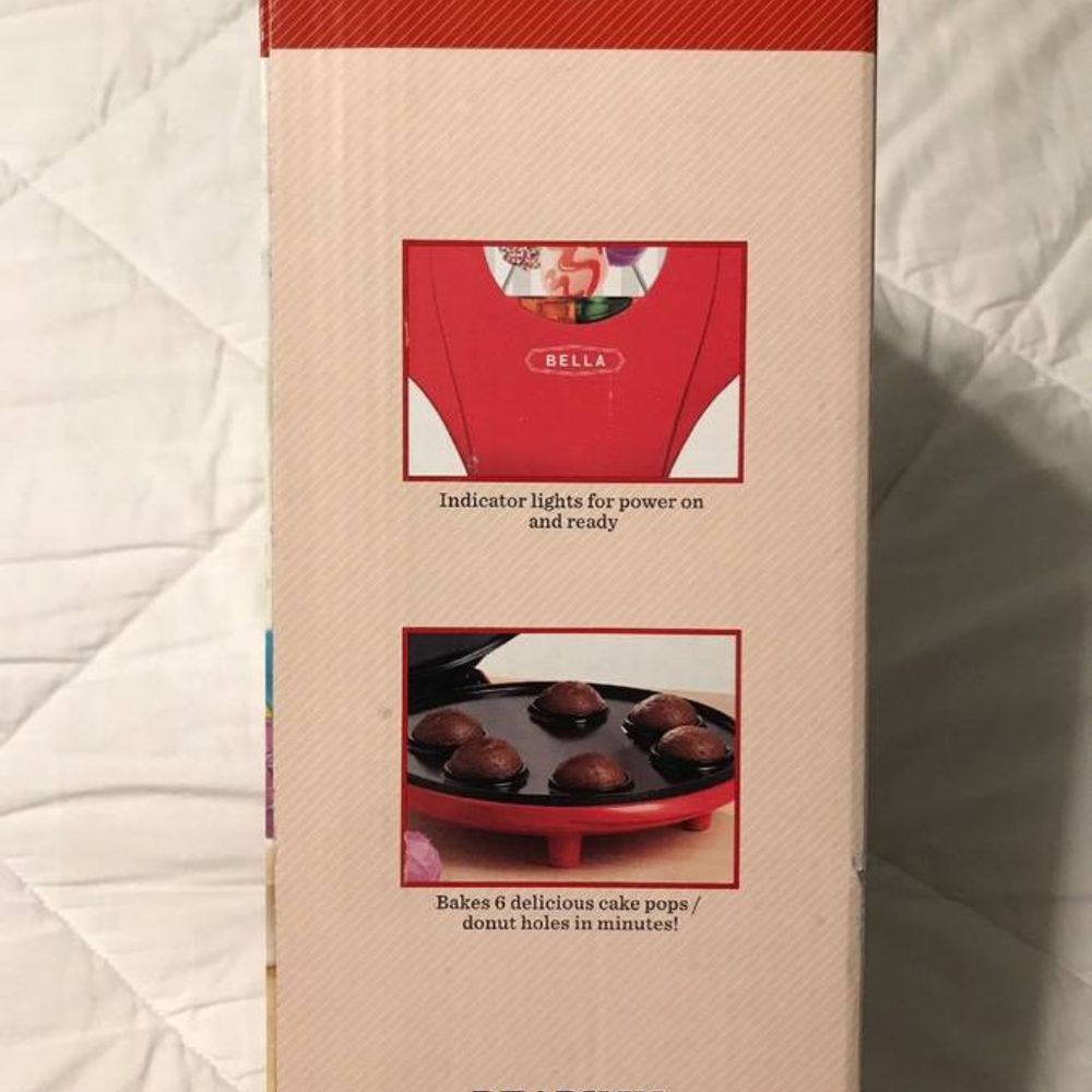 NIB Sensio Bella  Cake Pop and Donut Hole Maker - Picture 2 of 3
